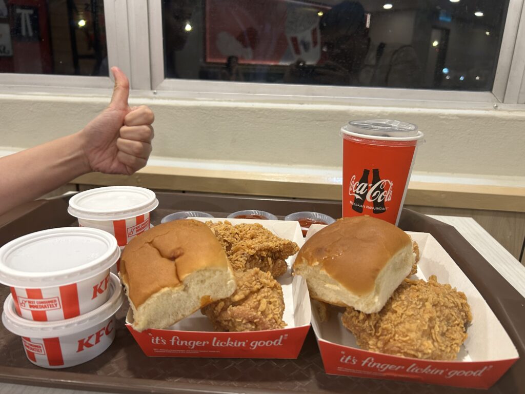 KFC Snack Plates for only RM22