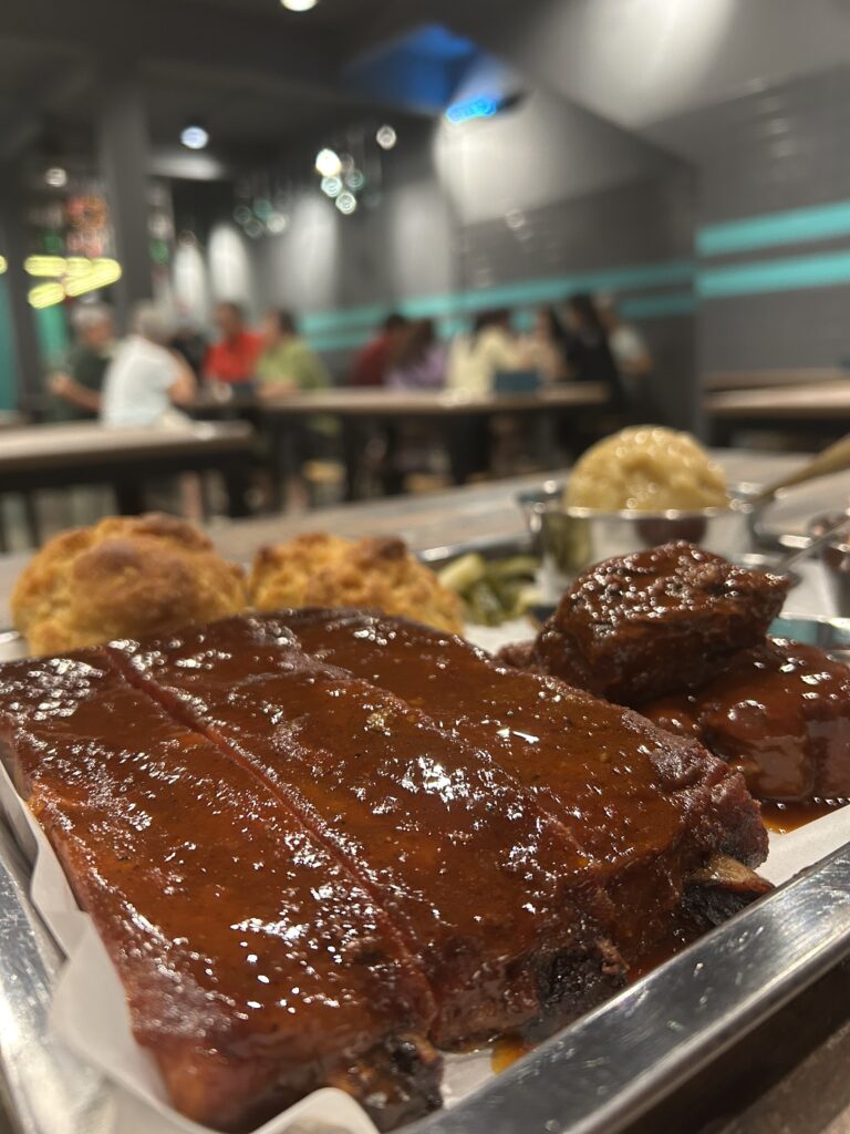 Pork ribs at Yat Sing Smokehouse
