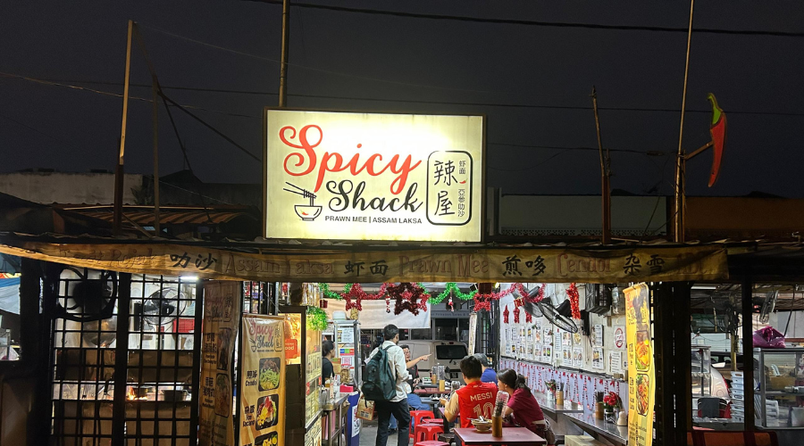 Spicy Shack Prawn Mee Assam Laksa