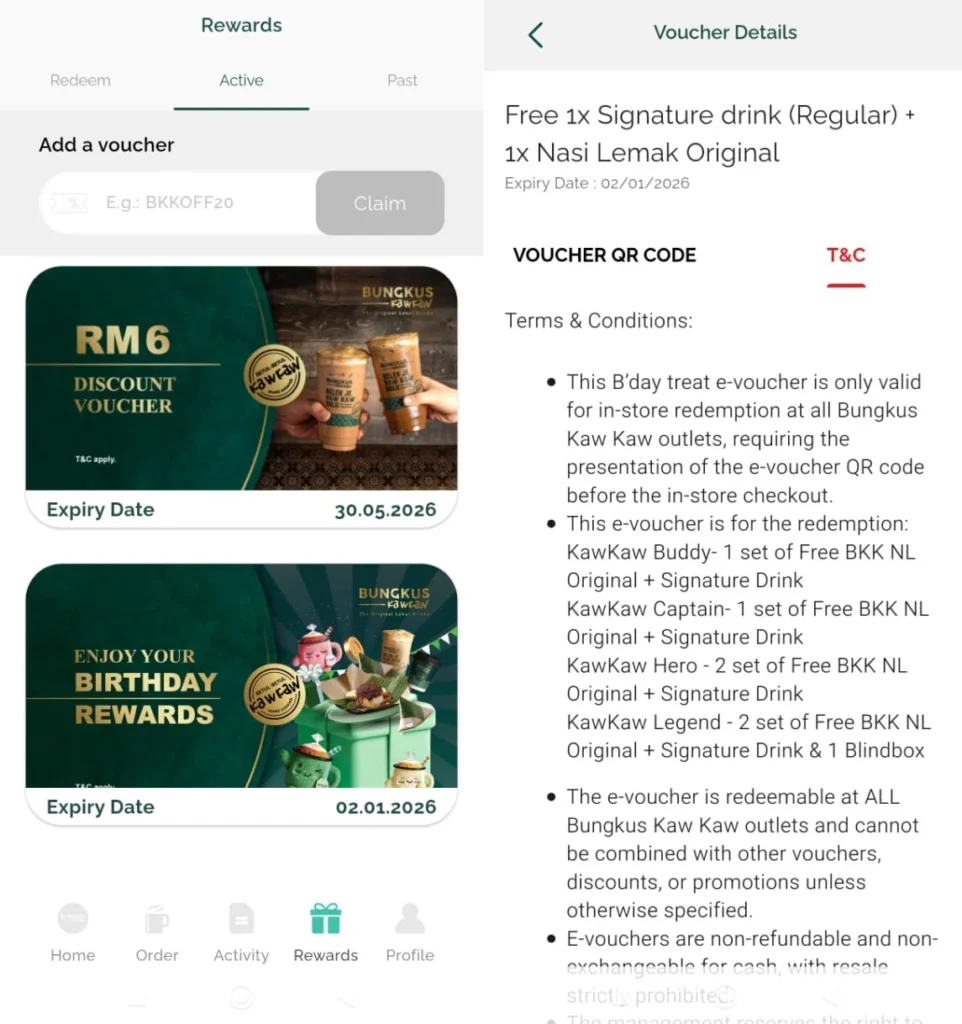 bungkus kaw kaw promo